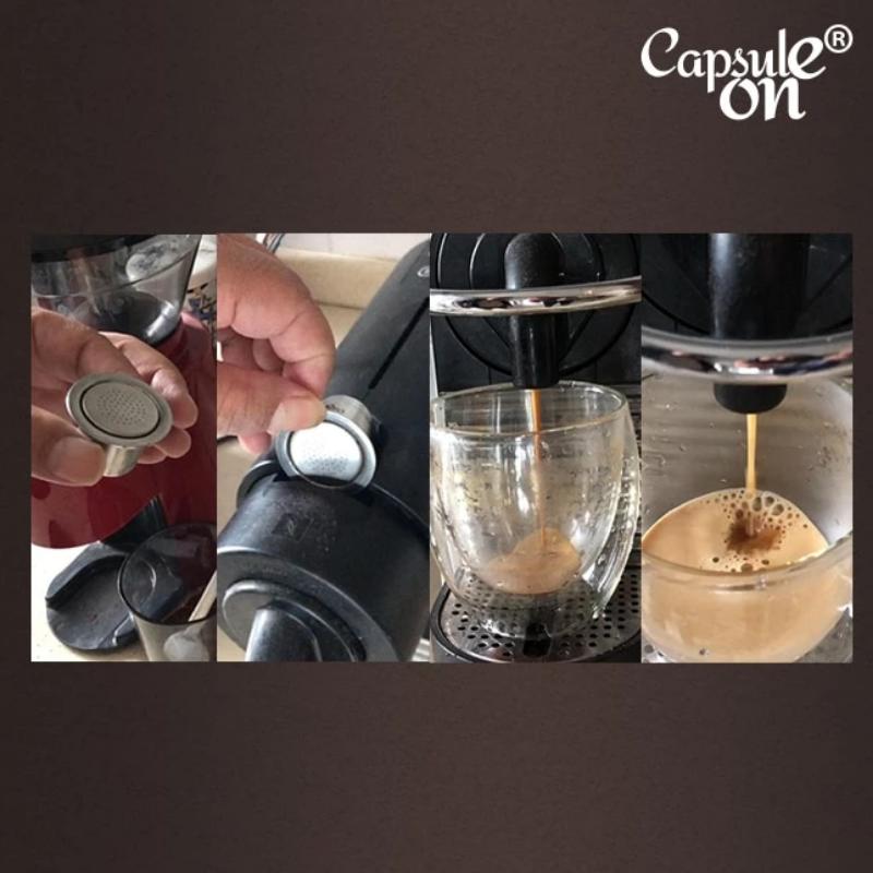 Capsule réutilisable Nespresso® en inox - Zéro Déchet Vivre sans déchets